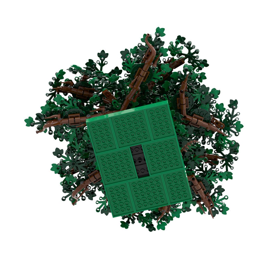 Medieval Cavern Dwelling Old Tree Modular 2 Building Blocks - LesDiy - Building Blocks
