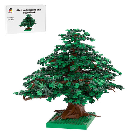 Medieval Cavern Dwelling Old Tree Modular 2 Building Blocks - LesDiy - Building Blocks