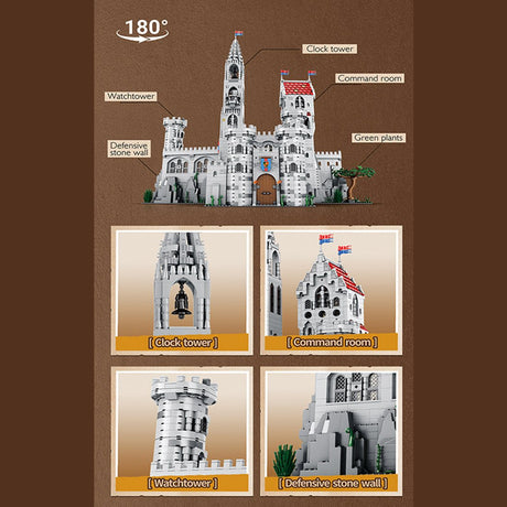 Medieval European classical Castle Building Blocks - LesDiy - Building Blocks
