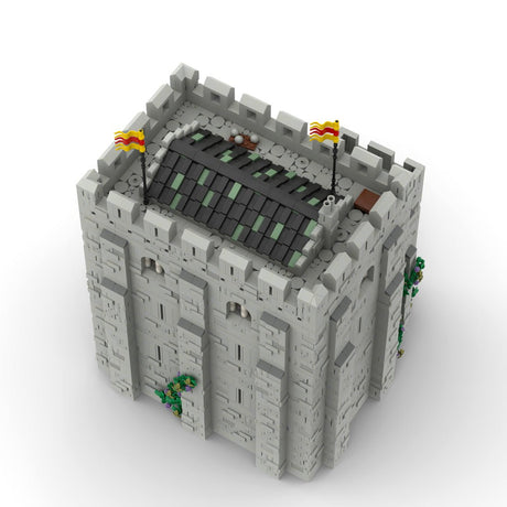 Medieval Great Base Norman Fortress Building Blocks - LesDiy - 