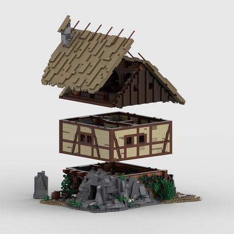 Medieval Taylorsgreen Village Store Building Blocks - LesDiy - Building Blocks