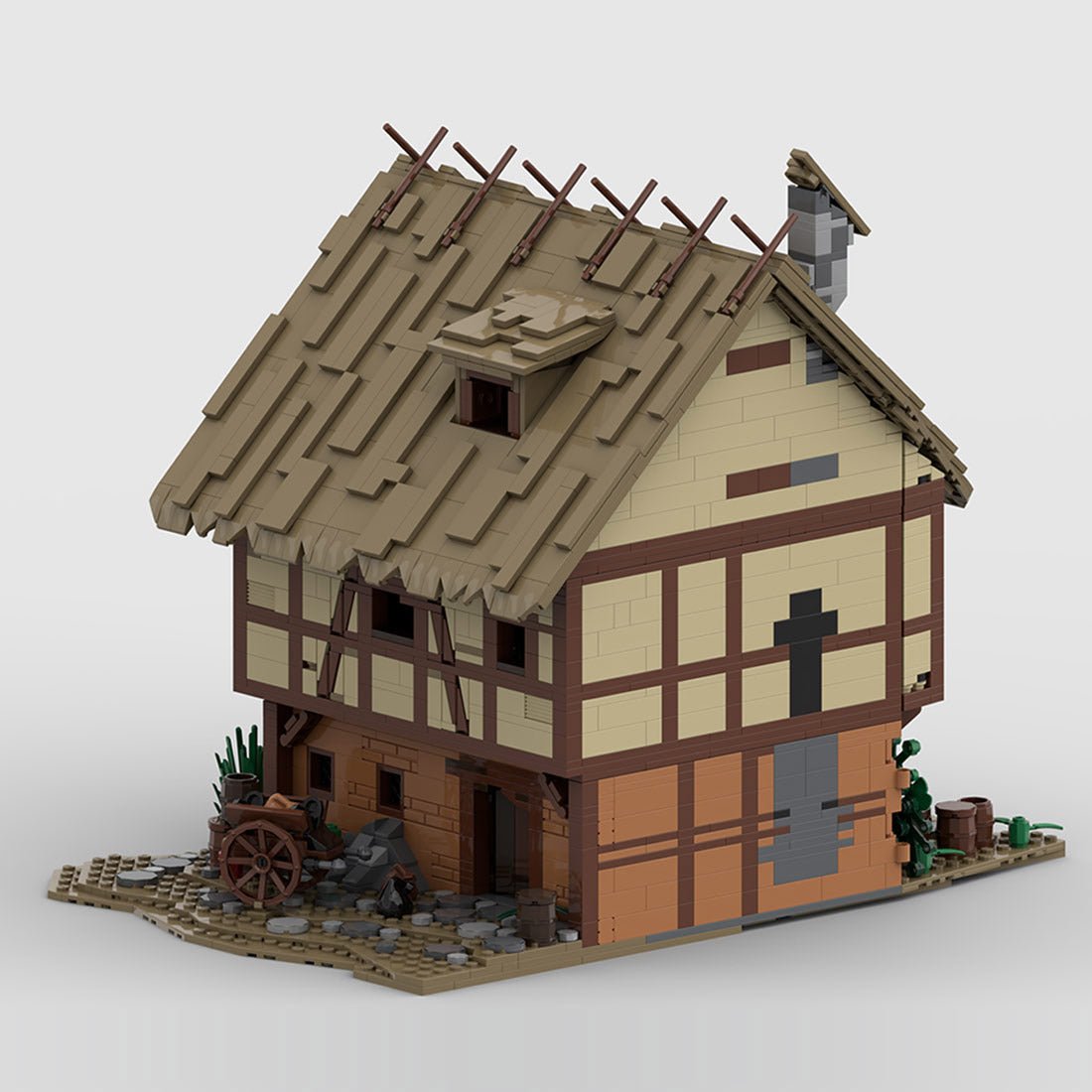 Medieval Taylorsgreen Village Store Building Blocks - LesDiy - Building Blocks