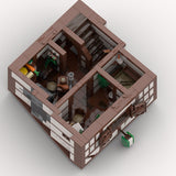 Medieval Taylorsgreen Village Tailoring Shop Building Blocks - LesDiy - Building Blocks