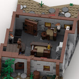 Medieval Taylorsgreen Village Tailoring Shop Building Blocks - LesDiy - Building Blocks