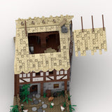 Medieval Taylorsgreen Village Tailoring Shop Building Blocks - LesDiy - Building Blocks