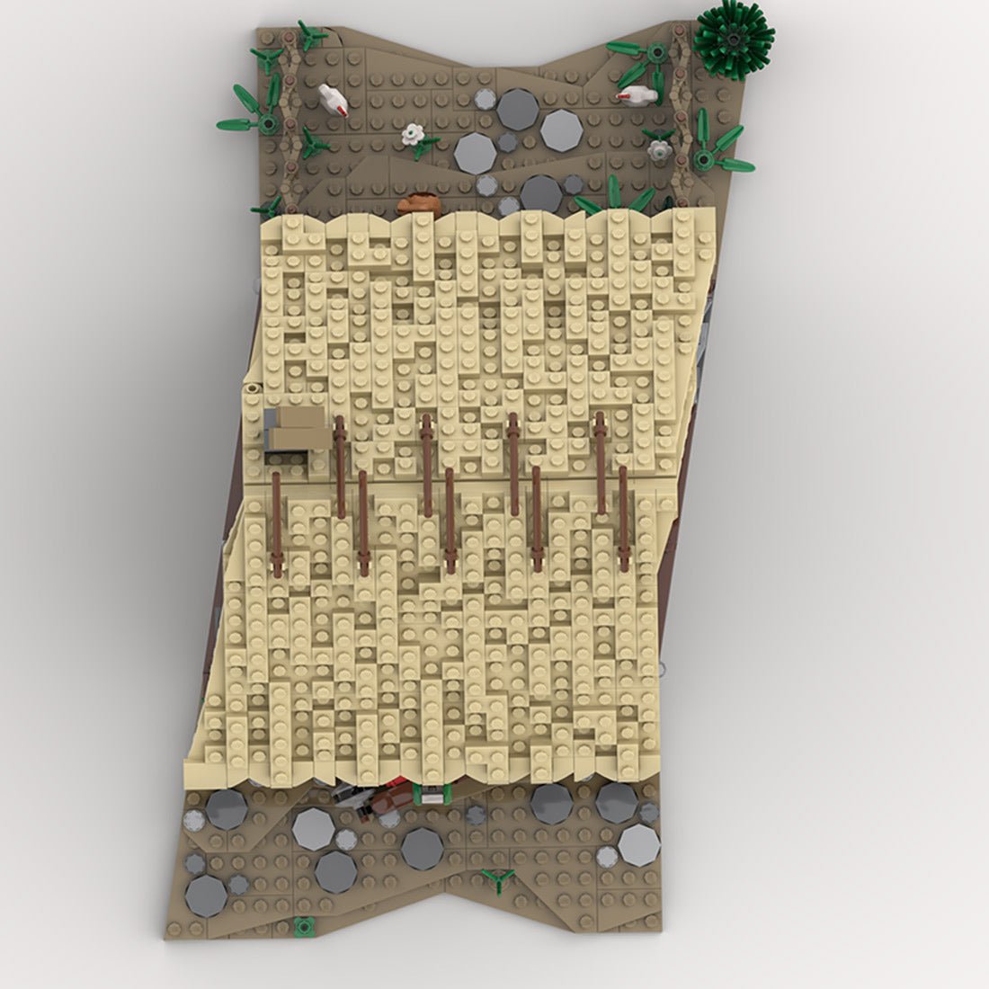 Medieval Taylorsgreen Village Tailoring Shop Building Blocks - LesDiy - Building Blocks