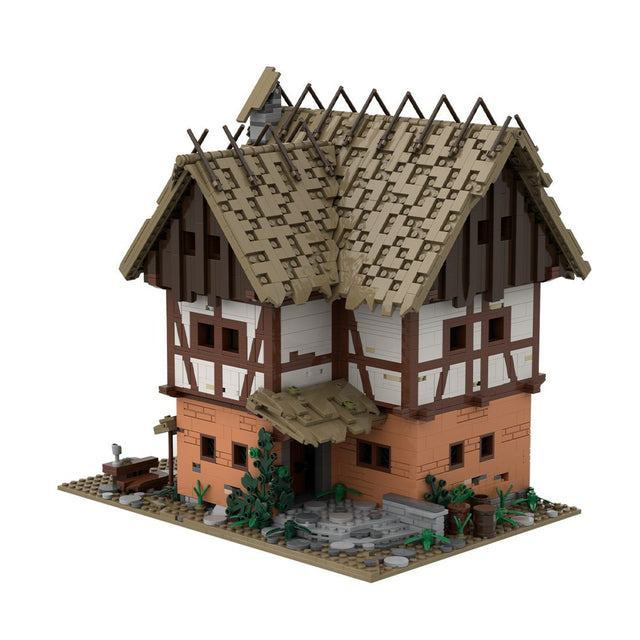 Medieval Taylorsgreen Village Tavern Inn Assembly Toy Building Blocks - LesDiy - Building Blocks