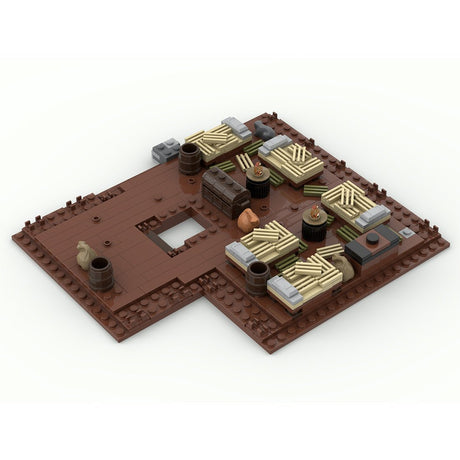 Medieval Taylorsgreen Village Tavern Inn Assembly Toy Building Blocks - LesDiy - Building Blocks