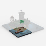 Medieval Watchtower Brick Kit, CA - 001 Coastal Modular Building Blocks - LesDiy - Building Blocks - 