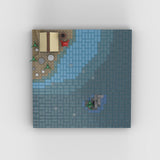 Medieval Watchtower Brick Kit, CA - 002 Coastal Modular Building Blocks - LesDiy - Building Blocks - 