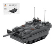 Military tank STRV - 103B Building Bricks - LesDiy - 