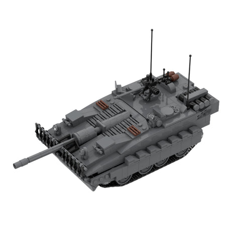 Military tank STRV - 103B Building Bricks - LesDiy - 