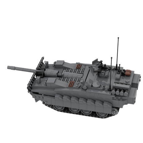 Military tank STRV - 103B Building Bricks - LesDiy - 