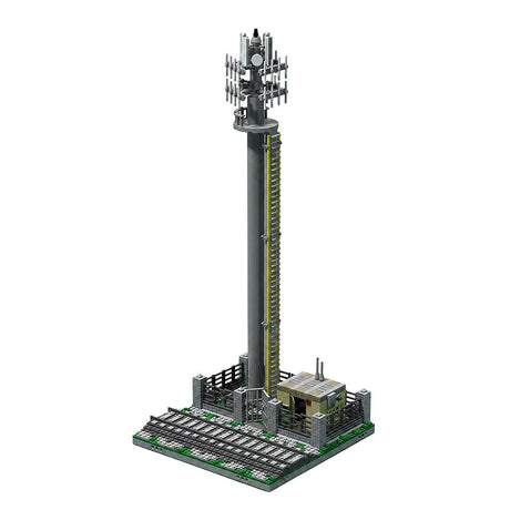 MILS 5G Signal Tower Building Blocks-LesDiy-MOC-