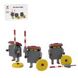 Mini Block Knight Building Blocks Set (1 Figure/354PCS)-LesDiy-Building Blocks-