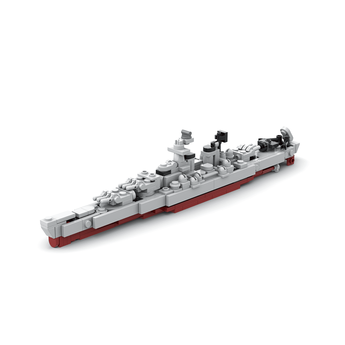 Miniature Armed Naval Vessel Set 2 Building Blocks - LesDiy - 