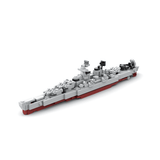 Miniature Armed Naval Vessel Set 2 Building Blocks - LesDiy - 