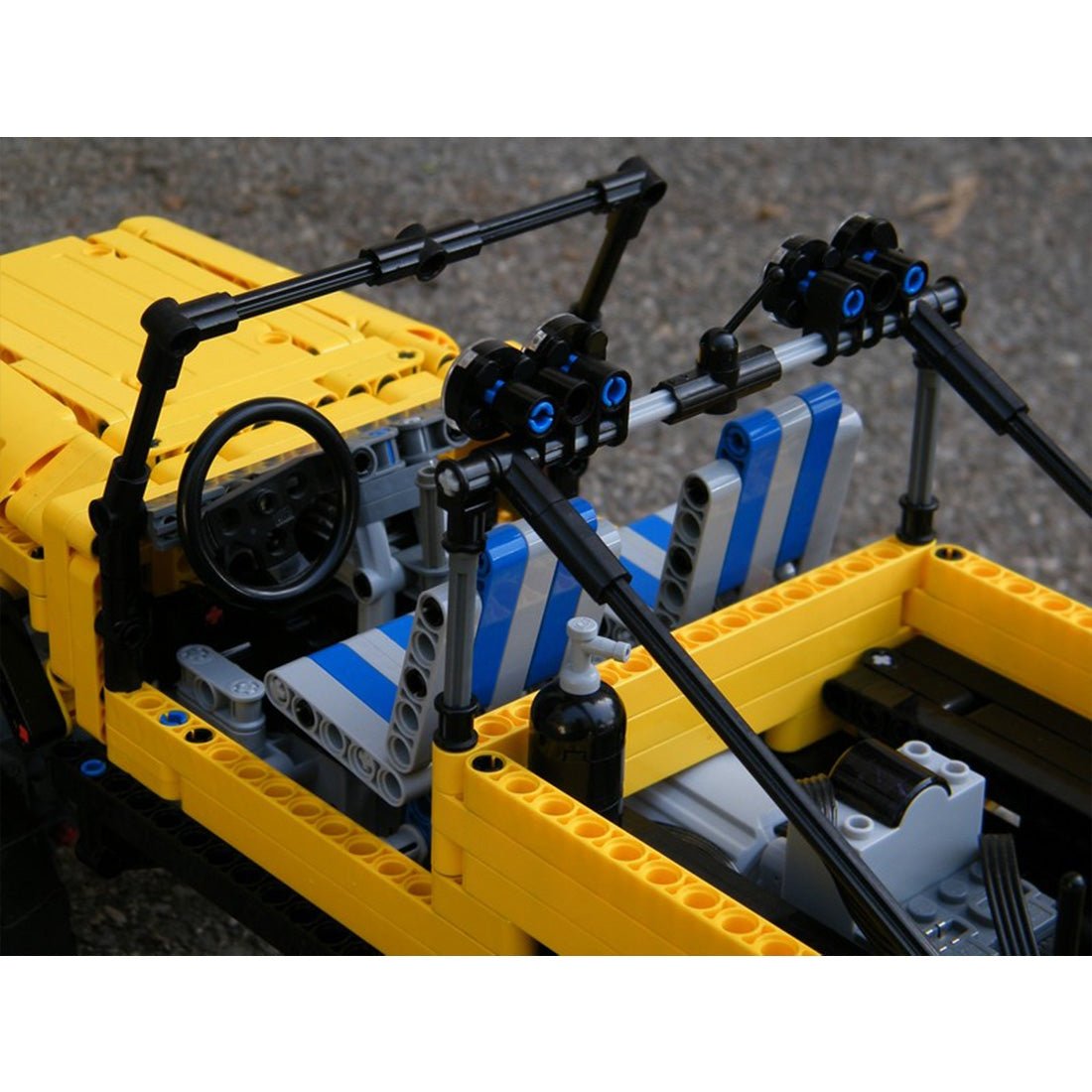 MOC-0001 RC 4WD Trial Off-Road Vehicle Building Blocks-LesDiy-MOC-