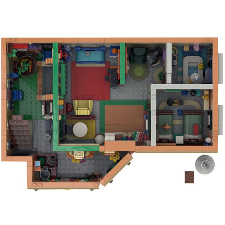 MOC - 100761 Sitcomplex - Sesame Street Daycare Building Blocks - LesDiy - 