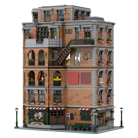 MOC - 100761 Sitcomplex - Sesame Street Daycare Building Blocks - LesDiy - 