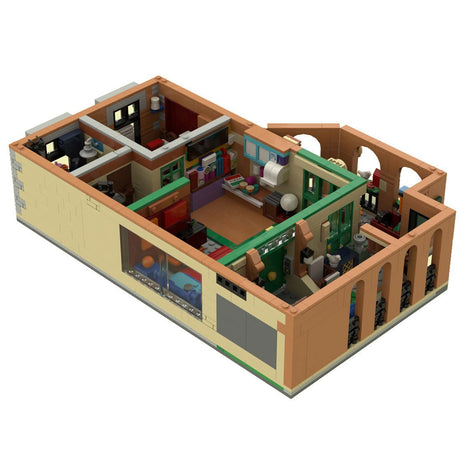 MOC - 100761 Sitcomplex - Sesame Street Daycare Building Blocks - LesDiy - 