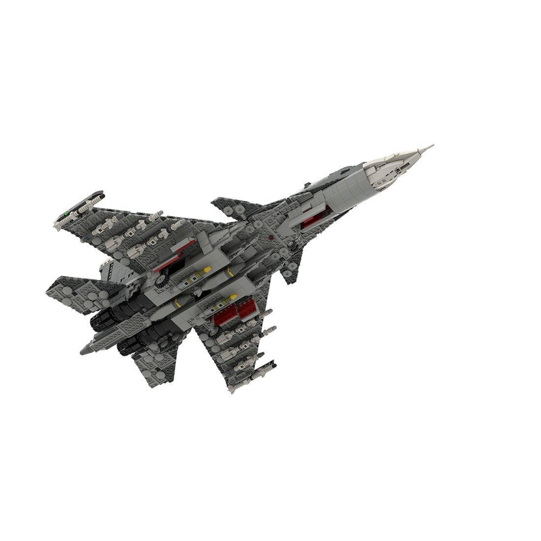 MOC - 101051 1/35 Scale Sukhoi SU - 30 SM Building Blocks - LesDiy - building blocks