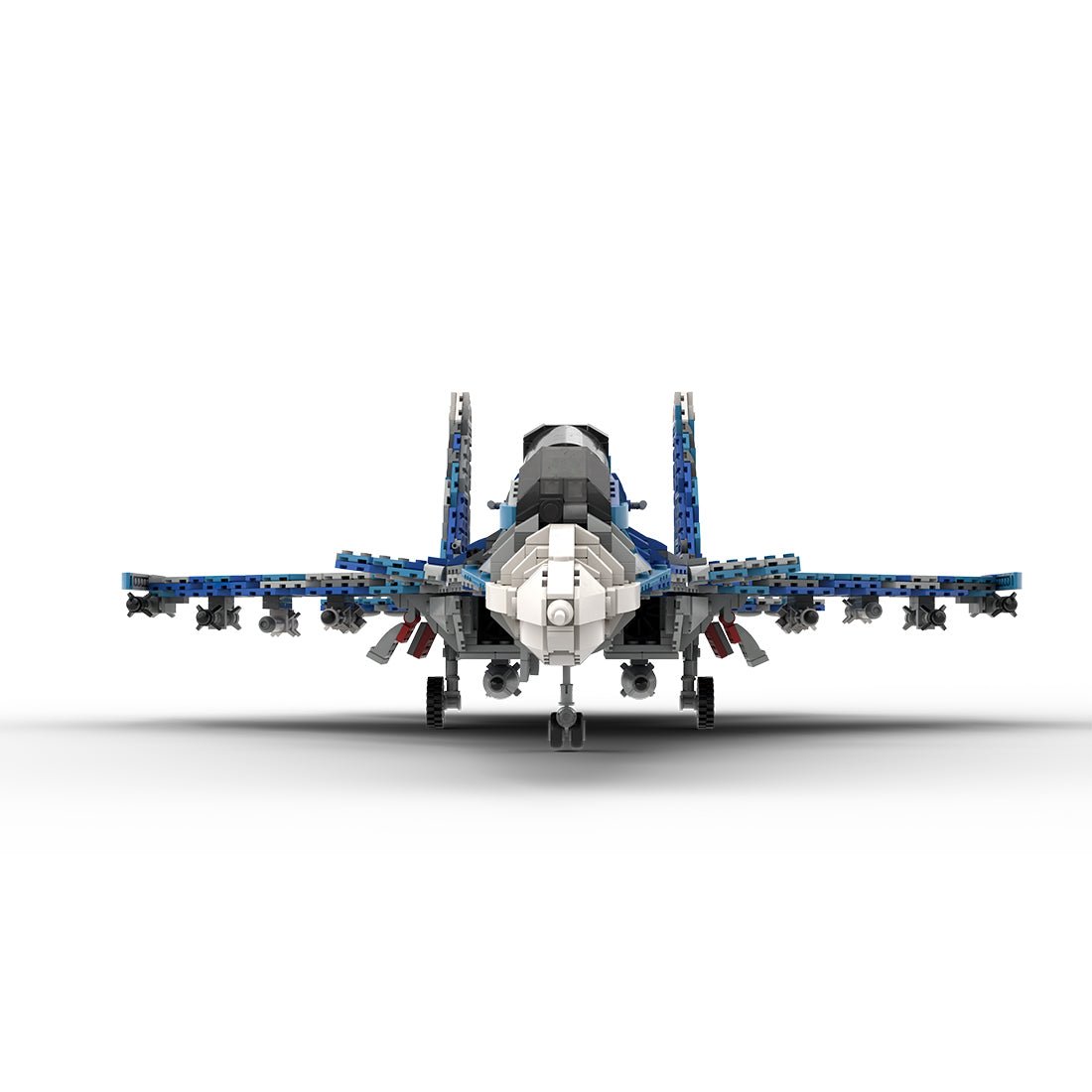 MOC - 101051 1/35 Scale Sukhoi SU - 30 SM Building Blocks - LesDiy - building blocks