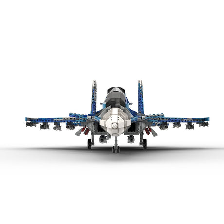 MOC - 101051 1/35 Scale Sukhoi SU - 30 SM Building Blocks - LesDiy - building blocks