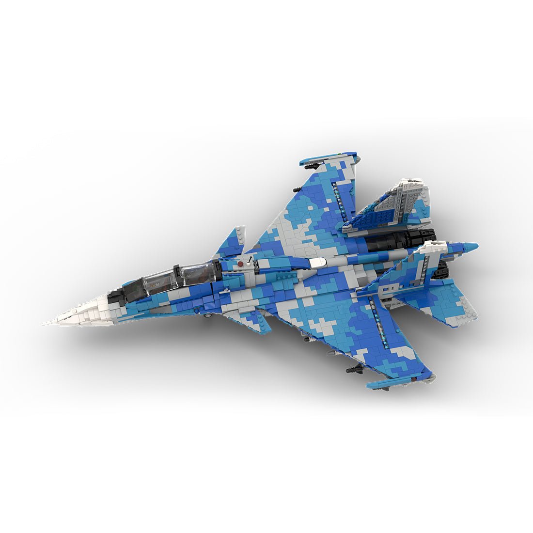 MOC - 101051 1/35 Scale Sukhoi SU - 30 SM Building Blocks - LesDiy - building blocks
