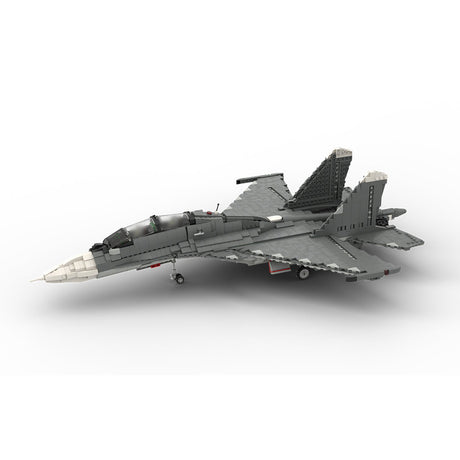 MOC - 101051 1/35 Scale Sukhoi SU - 30 SM Building Blocks - LesDiy - building blocks