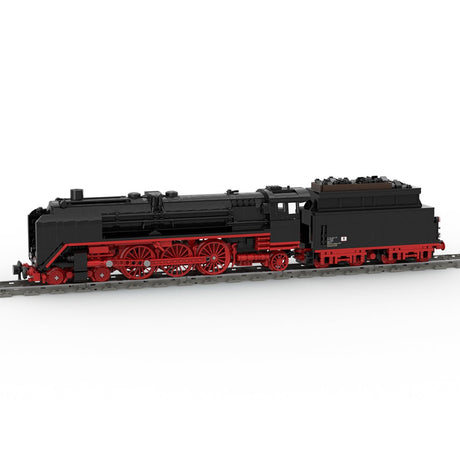 MOC-102185 BR 01 Deutsche Reichsbahn Vintage Steam Locomotive Building Blocks-LesDiy-MOC-