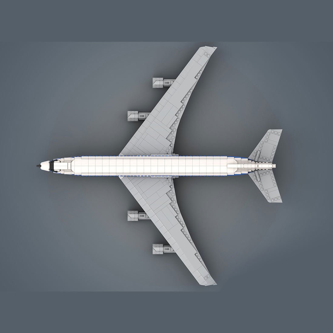 MOC - 103406 Boeing 707 - Pan Am Building Blocks - LesDiy - Building Blocks