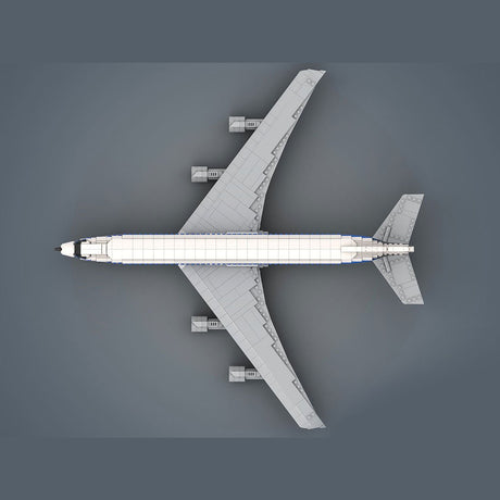 MOC - 103406 Boeing 707 - Pan Am Building Blocks - LesDiy - Building Blocks