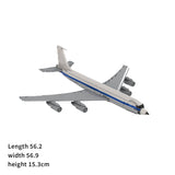 MOC - 103406 Boeing 707 - Pan Am Building Blocks - LesDiy - Building Blocks