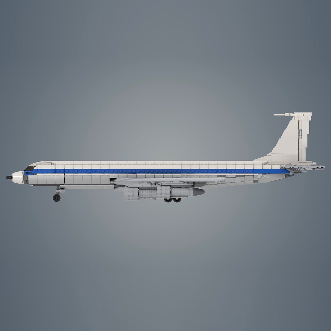 MOC - 103406 Boeing 707 - Pan Am Building Blocks - LesDiy - Building Blocks