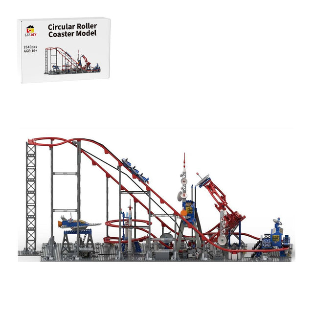 MOC - 104035 Circular Roller Coaster(Dynamic) - LesDiy - 