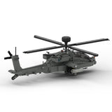 MOC-104169 AH-64 Apache Attack Helicopter Building Blocks-LesDiy-MOC-