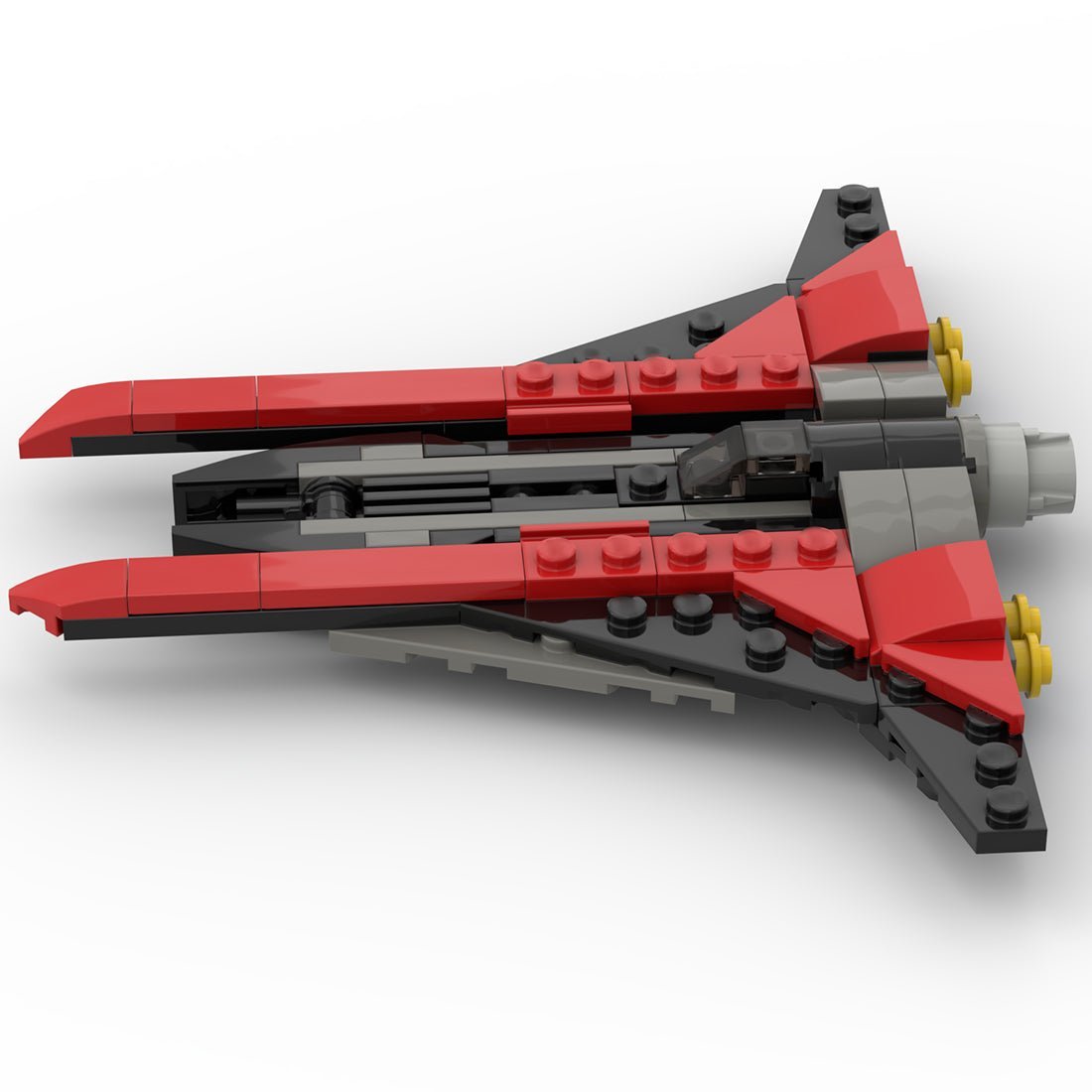 MOC - 105503 Nightbrother Building Blocks - LesDiy - Locomotive