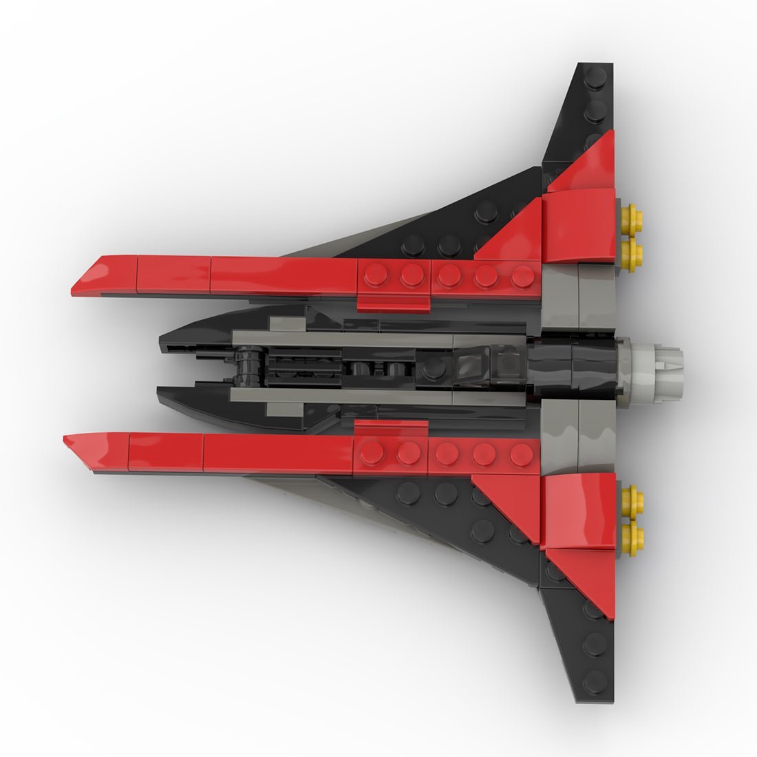 MOC - 105503 Nightbrother Building Blocks - LesDiy - Locomotive