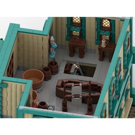 MOC - 105517 Colonial Bath House - LesDiy - 