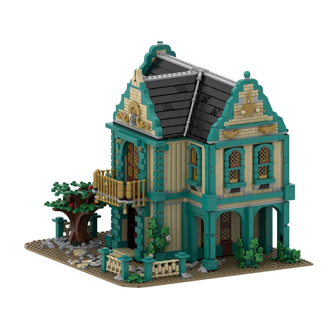 MOC - 105517 Colonial Bath House - LesDiy - 