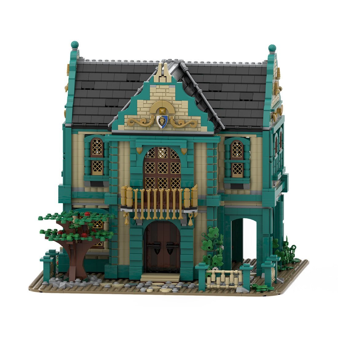 MOC - 105517 Colonial Bath House - LesDiy - 