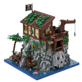 MOC - 105796 Medieval Pirate Skull Island - LesDiy - 