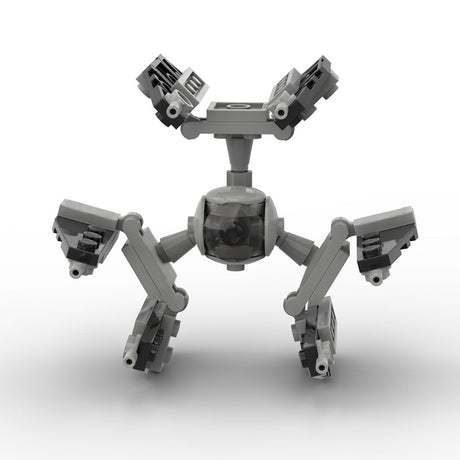 MOC - 106414 TIE - Defender Sci - Fi Spacecraft Building Blocks - LesDiy - 