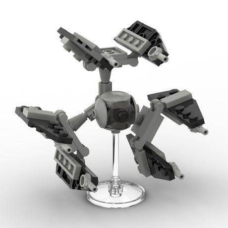 MOC - 106414 TIE - Defender Sci - Fi Spacecraft Building Blocks - LesDiy - 