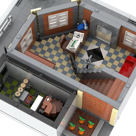 MOC - 106561City News & Donut Shop - LesDiy - 