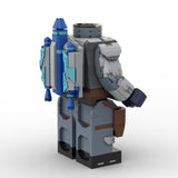 MOC - 107552 Giant Jango Fett Figure Building Blocks - LesDiy - 