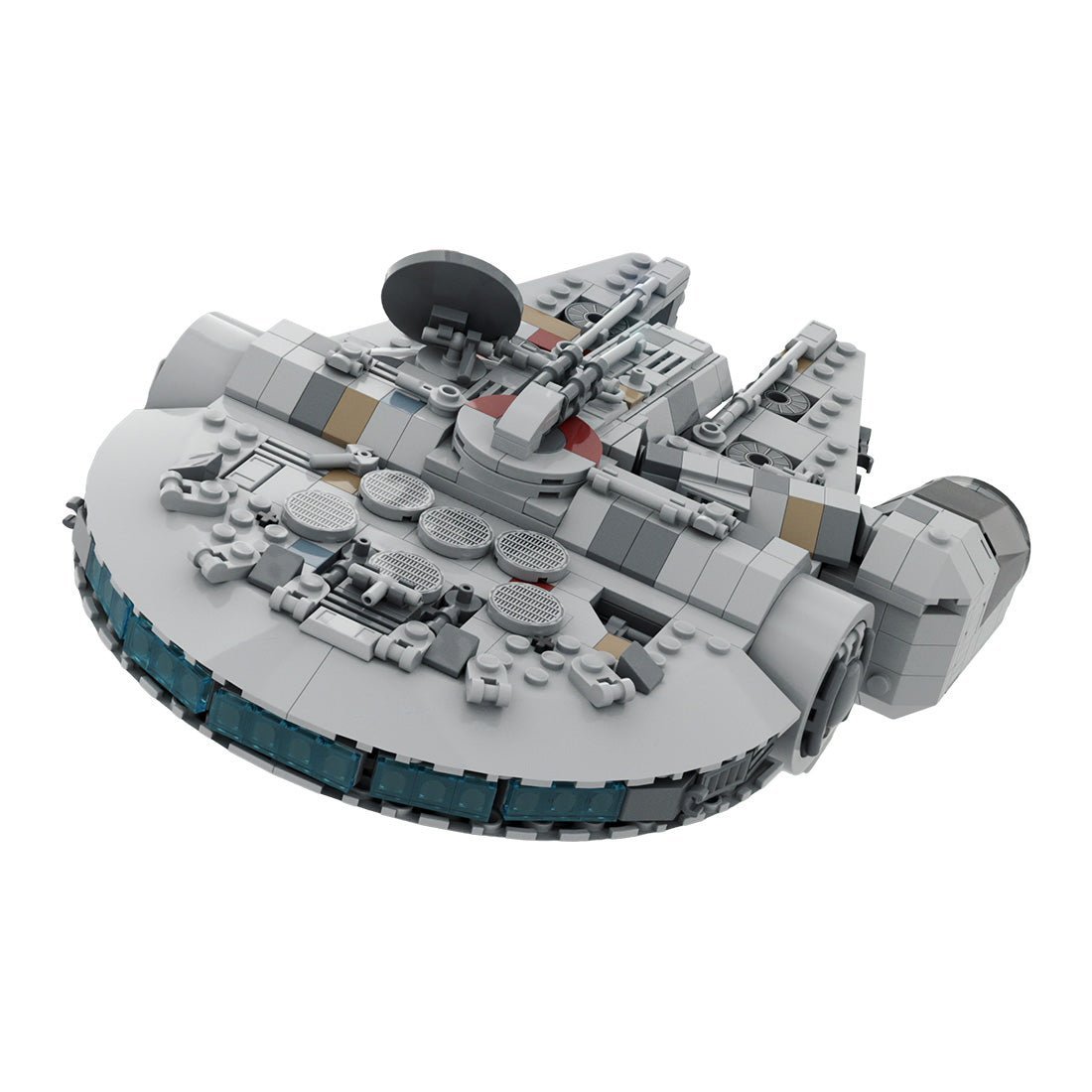 MOC - 108207 Sci - fi Medium Millennium Falcon - LesDiy - 