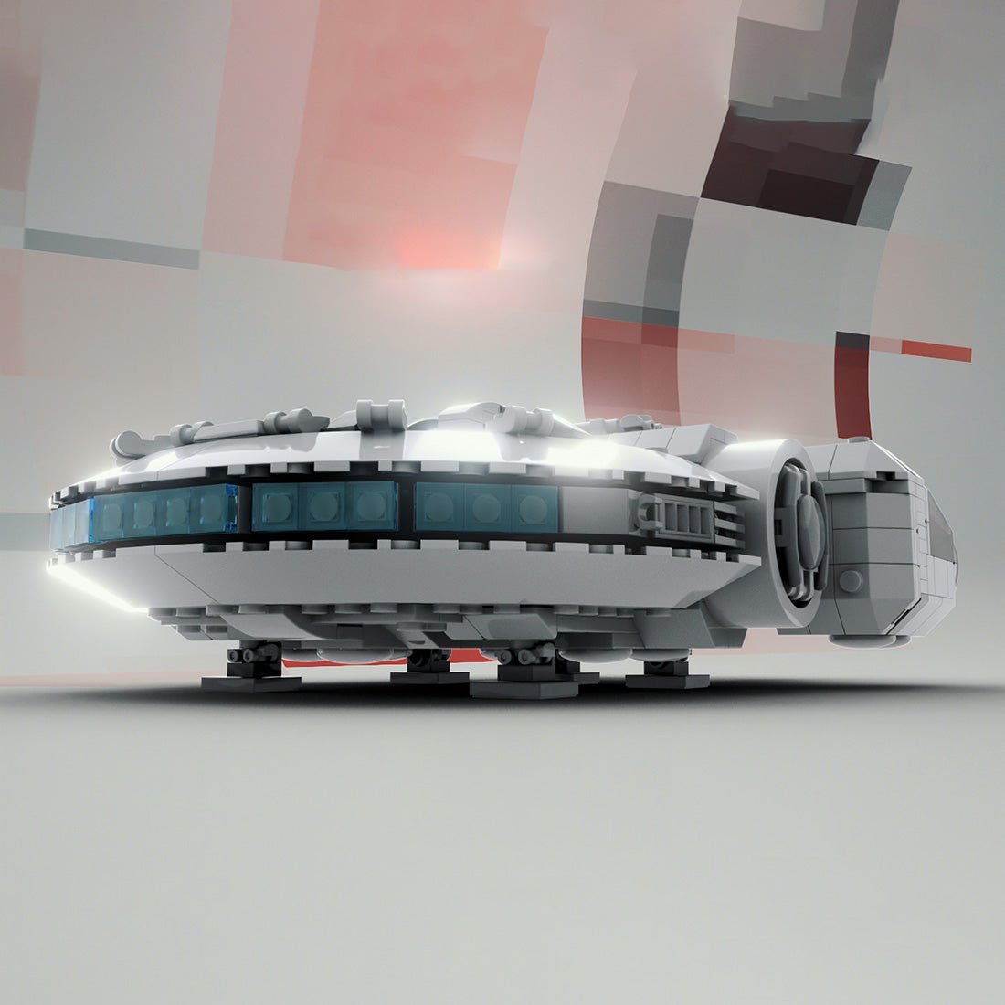 MOC-108207 Sci-fi Medium Millennium Falcon | LesDiy