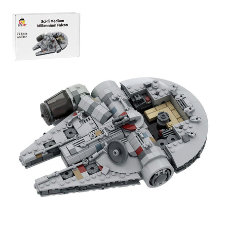 MOC - 108207 Sci - fi Medium Millennium Falcon - LesDiy - 